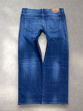 Diesel Drop Rise Regular Fit Boyfriend Jeans